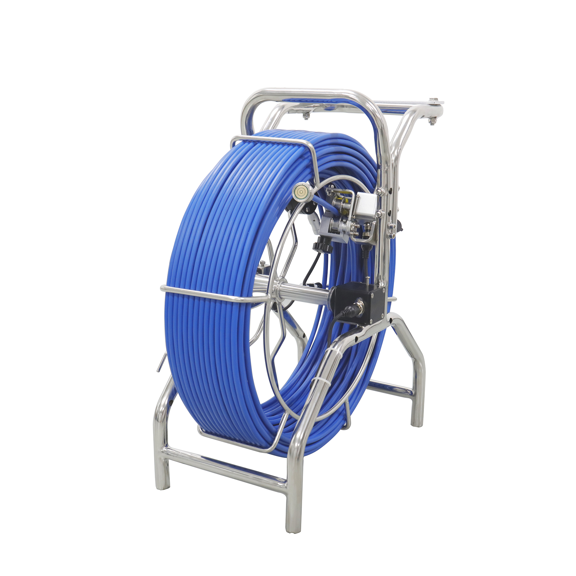 Cable Carrete con cable de empuje de 60 metros y estructura reforzada del modelo WPS-FH2-C38PTF.