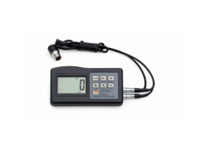 Medidor de espesor digital por ultrasonido portátil con pantalla LCD y sensor externo