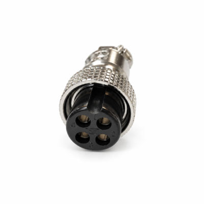 Conector metálico de repuesto de 4 pines para cable de cámara Wopson WPS-FH4